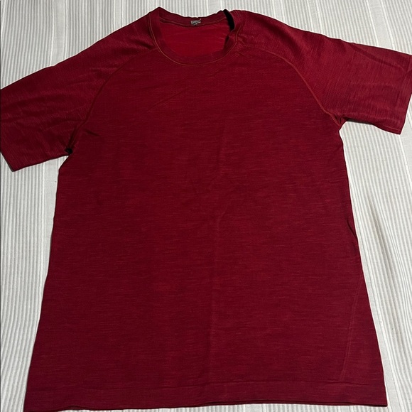 lululemon athletica Other - Lululemon Red Short Sleeve T-Shirt